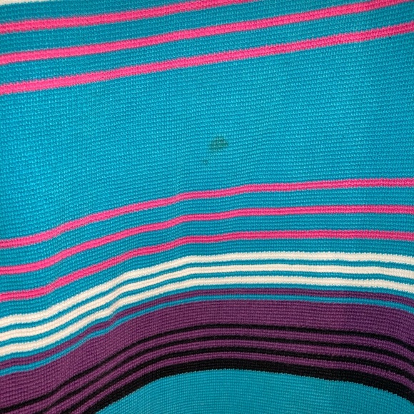 Men’s Blue Striped Tee - Picture 3 of 5